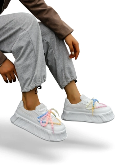 Royalfashion Women's Platform Sneakers Venusoe