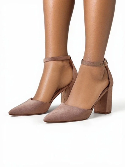 Royalfashion Женские туфли на каблуке из экокожи Caldeno