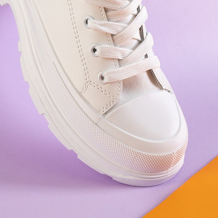 White women's sports shoes Wedet - Footwear