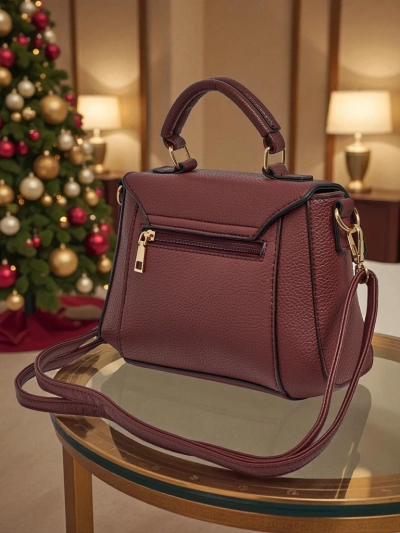 Small women's eco-leather bag Fioren