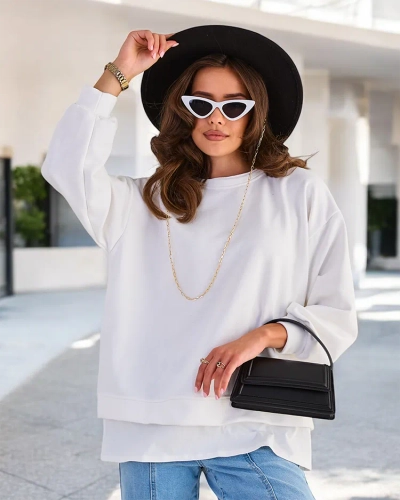 Royalfashion Sieviešu kokvilnas plānais džemperis