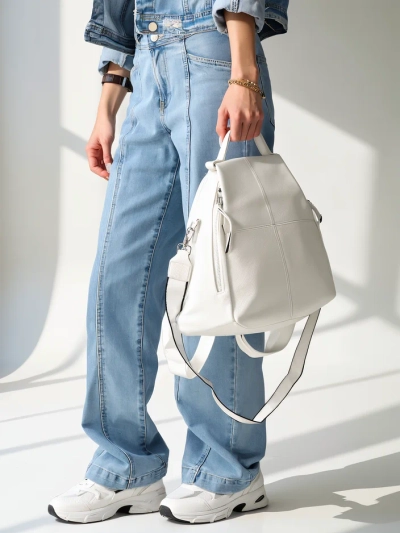 Royalfashion Small women's eco-leather backpack