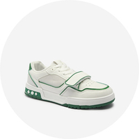 dark green || white