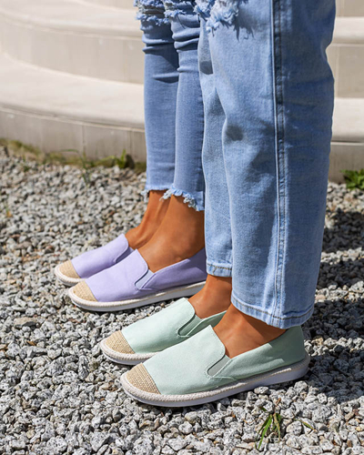 Piparmētru sieviešu espadrilas Joll- Footwear
