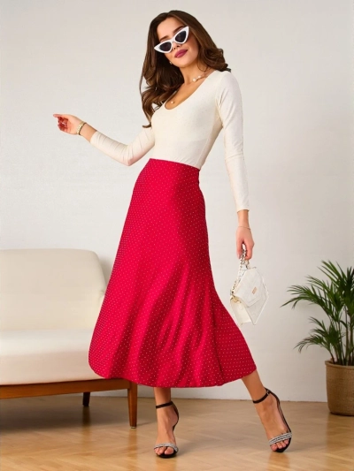 Royalfashion Women's midi skirt