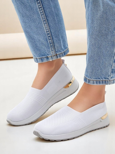 Royalfashion Women's fabric slip-on shoes Perfeti