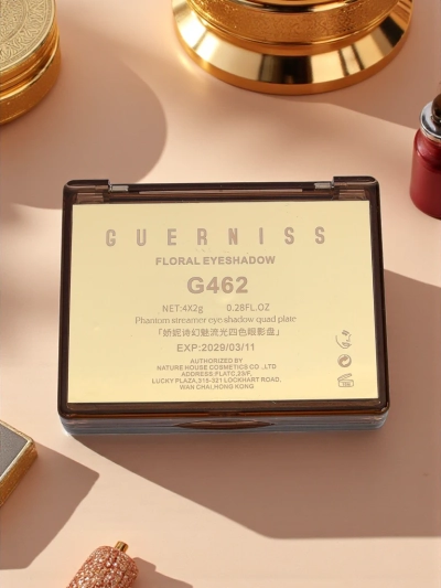 Guerniss 4 mirdzošo acu ēnu palete Chocolate Fudge