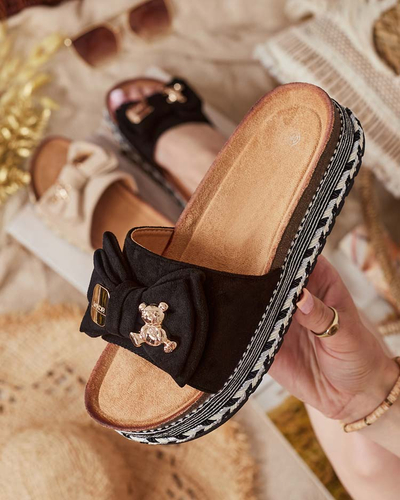 Royalfashion Women's Votsana flat sole flip-flops