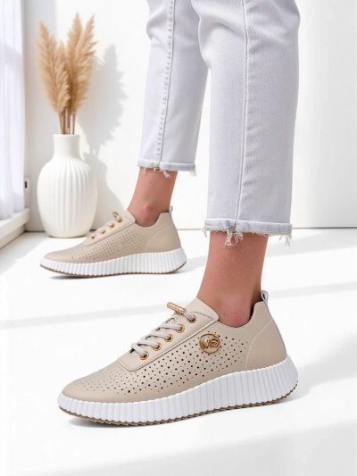 Royalfashion Women's sporty lace-up sneakers Jovenes