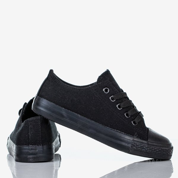 Franklin Black Kids Sneakers - Footwear