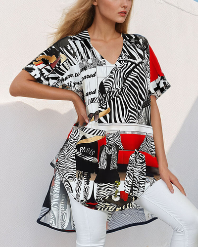 Royalfashion Женская узорчатая туника