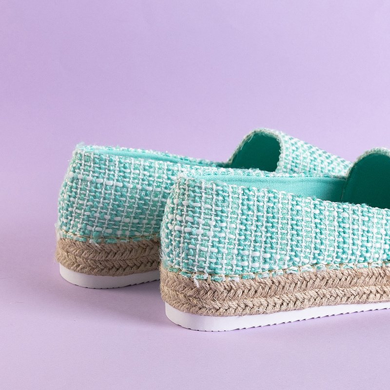 Mint women's tweed espadrilles Elizabet - Footwear