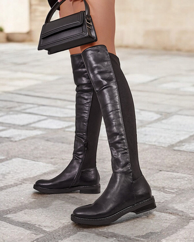 Royalfashion Women's Desela knee-high boots