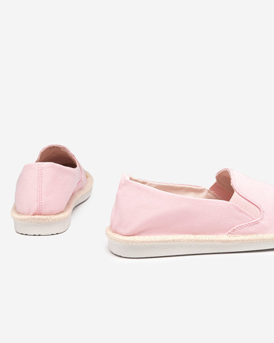 Gaiši rozā sieviešu espadrilles Joll- Footwear