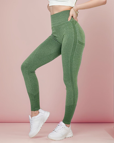 Royalfashion Women's ribbed leggings