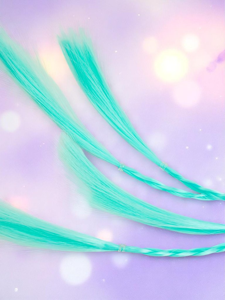 Royalfashion Pieaudzētas bize ar elastīgo lenti