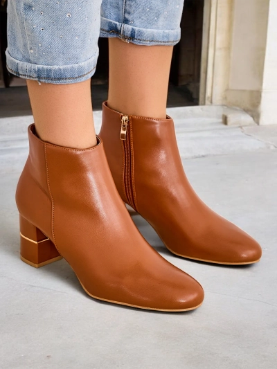 Royalfashion Women's ankle boots on a post Afennor