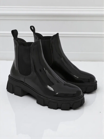 Royalfashion Calista Weide Ankle Boots