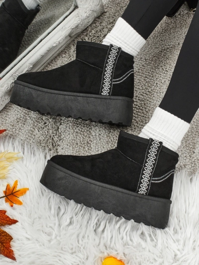 Short women's snow boots Althea