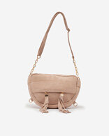 Royalfashion Women's semicircular small handbag