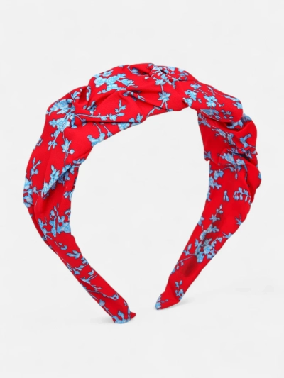 Royalfashion Hairband with Ruching and Print