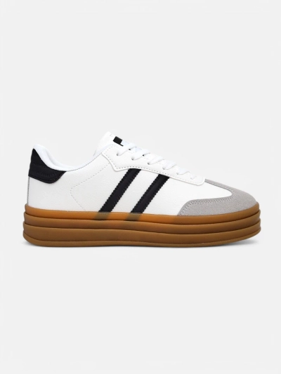 Royalfashion Women's sporty sneakers with a rubber sole Allexx