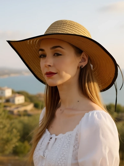 Royalfashion Women's Straw Hat Fiora