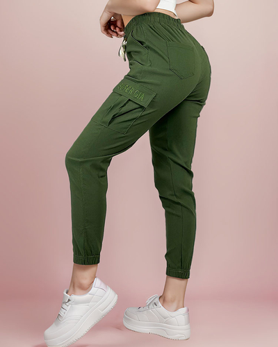 Royalfashion Women's fabric combat pants