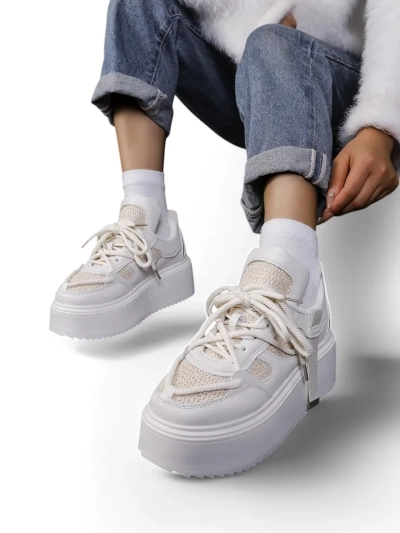 Royalfashion Women's sporty platform sneakers Aeroll