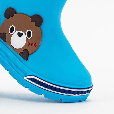 Blue boys' rain boots Uncon - Footwear