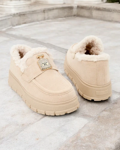 Royalfashion Women's insulated moccasins Viserr