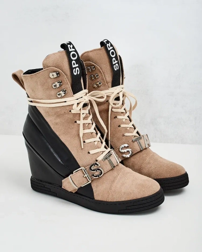 Royalfashion women's Ronii booties on heels