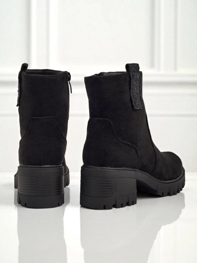 Women's Maelis eco-suede heeled ankle boots