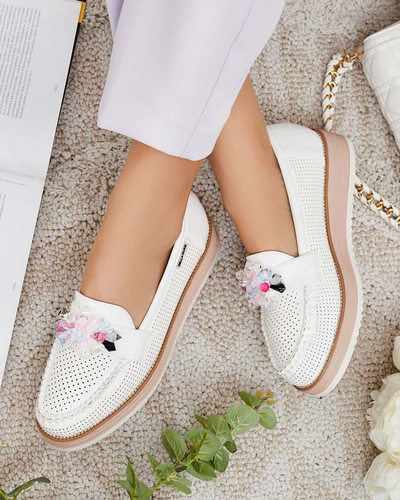 Royalfashion Mokasīni ar krāsainiem akmentiņiem Restea