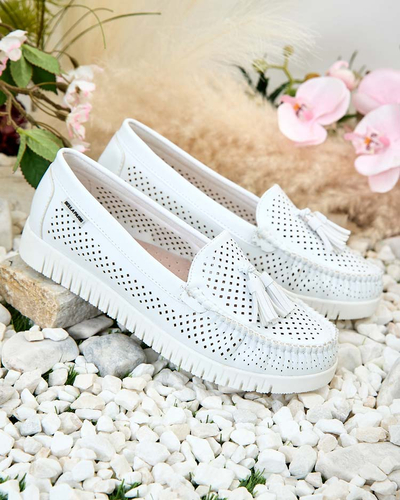 Royalfashion Sieviešu ažūra mokasīni Molaffa