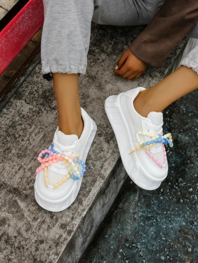 Royalfashion Women's Platform Sneakers Venusoe