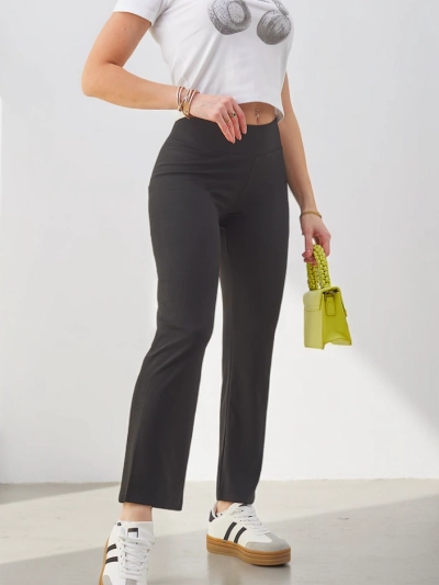 Royalfashion Sieviešu vienkāršas kokvilnas legingi