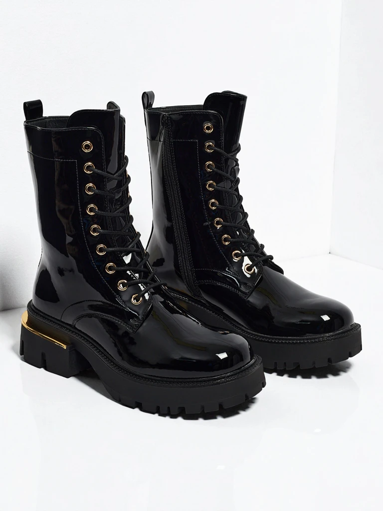 Royalfashion Damskie botki workery Elolio