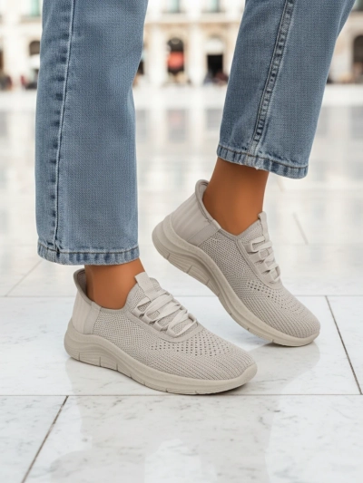 Royalfashion Sieviešu Slip-On Auduma Sporta Apavi Arrate