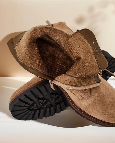 Royalfashion Sieviešu aukštas zābaki ar šņāpēm Gosop