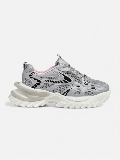 Royalfashion Women's sporty sneakers on a thicker sole Annete
