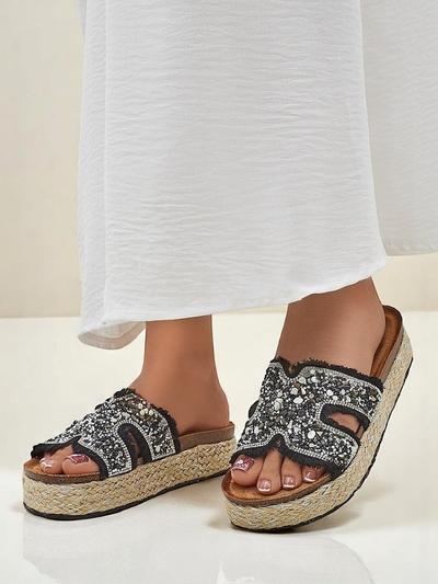 Royalfashion Women's slippers with Candy Candy decorations