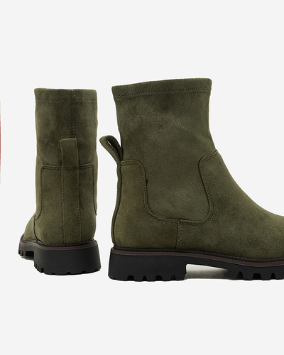 Royalfashion Sieviešu zābaki Gebimma no eko zamšādas