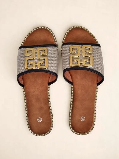 Royalfashion Women’s flat-sole slippers Rorole