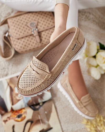 Royalfashion Openwork women's moccasins Leteller