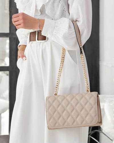 Royalfashion Quilted small women's handbag made of eco-leather
