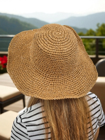 Royalfashion Women's Straw Hat Lila Sun