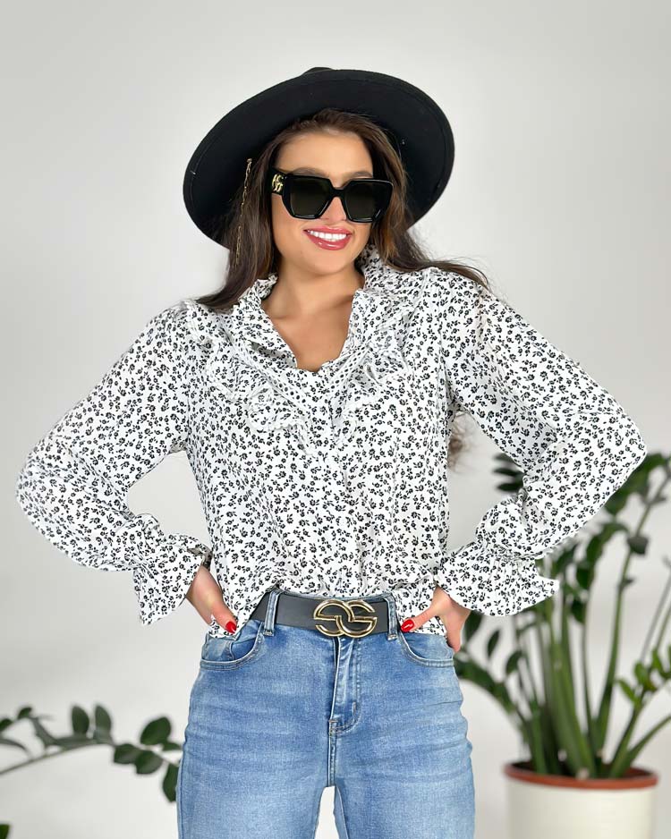 Royalfashion Sieviešu krekls ar apdruku