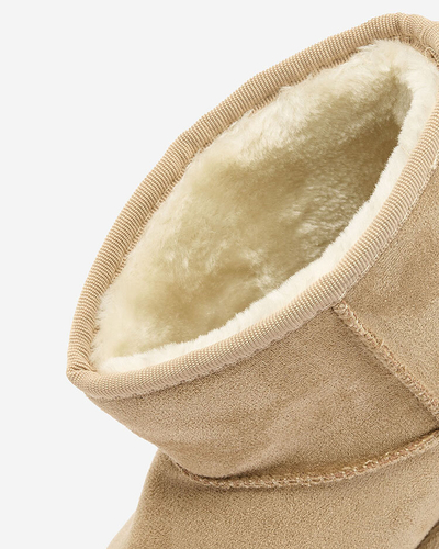 Royalfashion Brūni zābaki a'la sniega zābaki sievietēm Nerlea