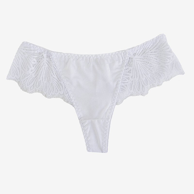 Women's White Lace Bras - Underwear